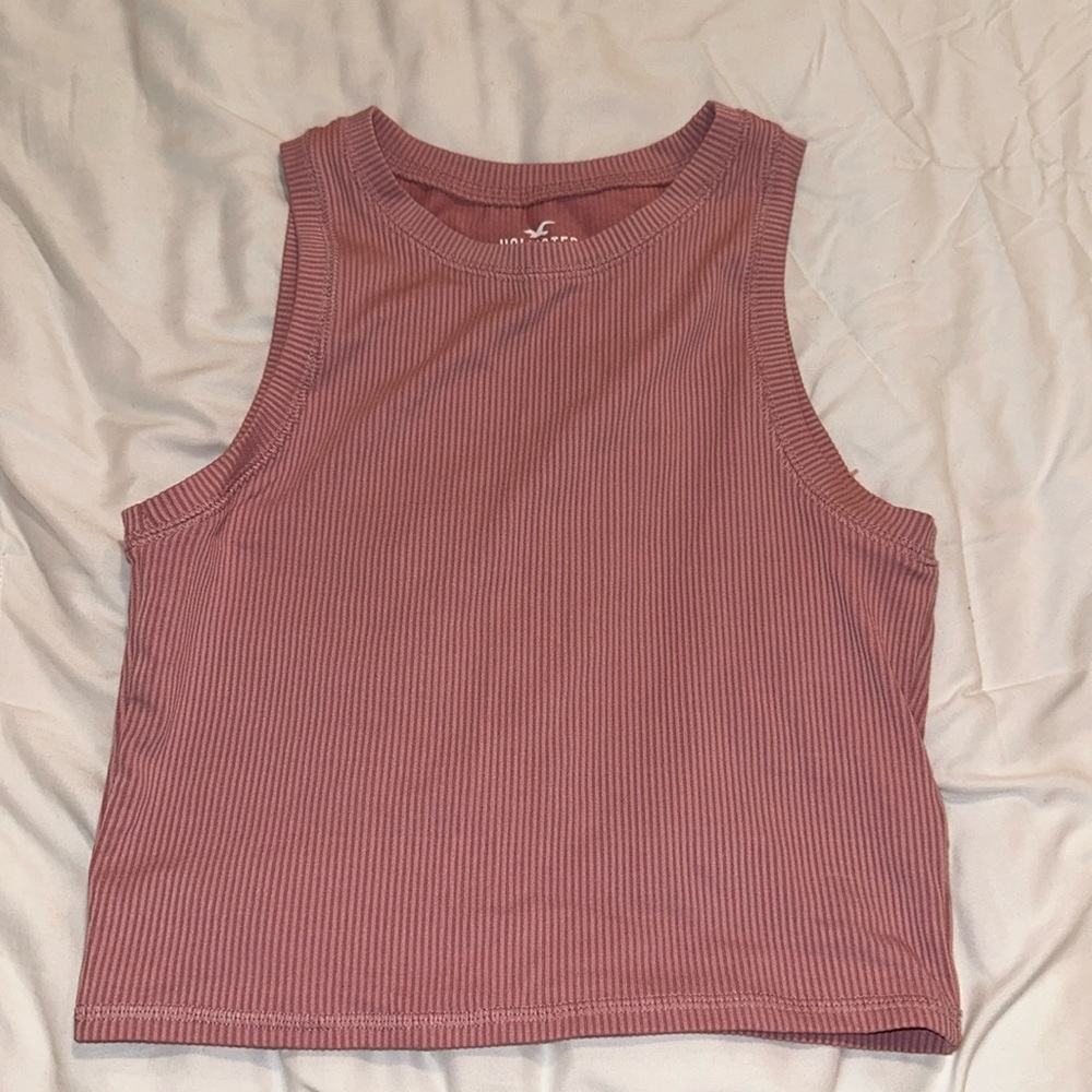 Holister Ripped Cropped Tank top size S